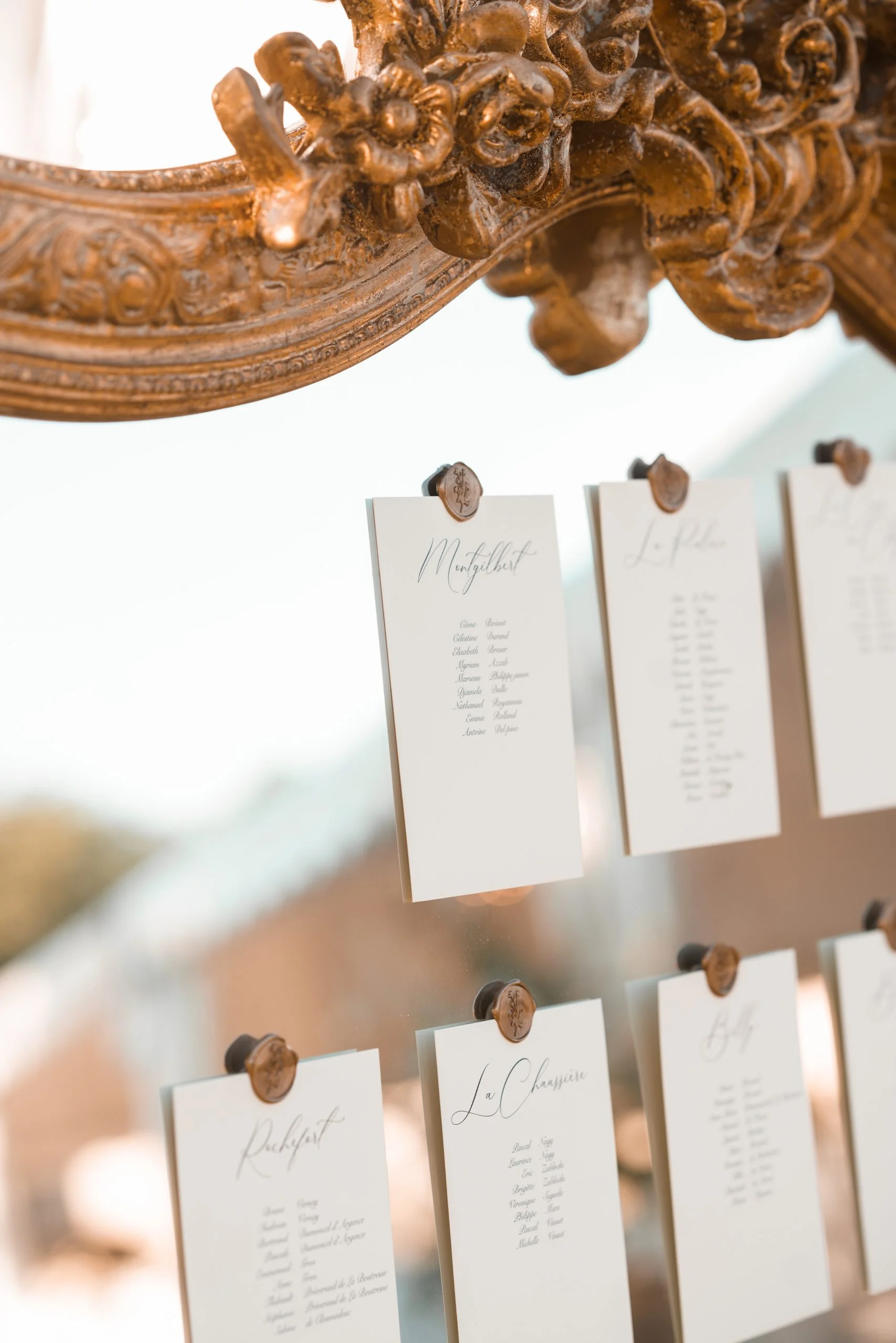 Décoration de mariage élégant et raffiné